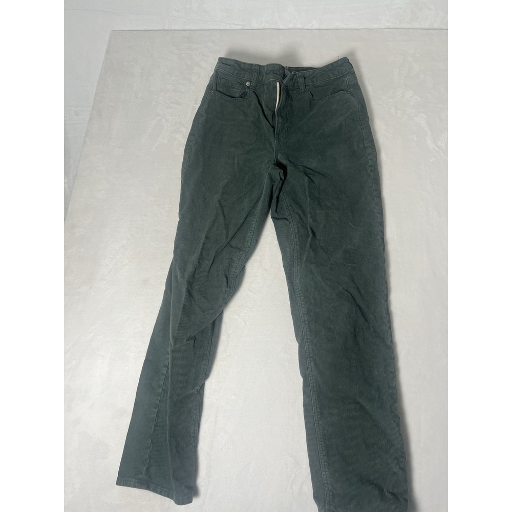 American Eagle Super Stretch Jegging Pants Womens 2 Regular Green Low Rise